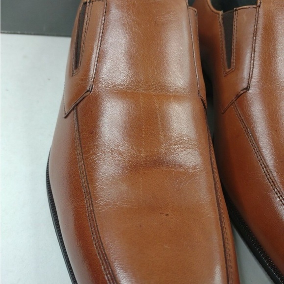 Stacy Adams Men's Fairchild Slip On 10.5 m Scotch Leather Shoes G9 - Picture 4 of 10